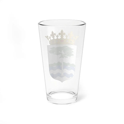 Escudo de la Provincia de Río Muni (Equatorial Guinea) (Coat of Arms) Pint Glass 16oz - Go Mug Yourself