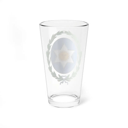Escudo de la Provincia de Salta (Argentina) (Coat of Arms) Pint Glass 16oz - Go Mug Yourself