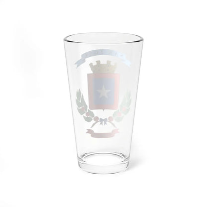 Escudo de la Provincia de San José (Costa Rica) (Coat of Arms) Pint Glass 16oz - Go Mug Yourself
