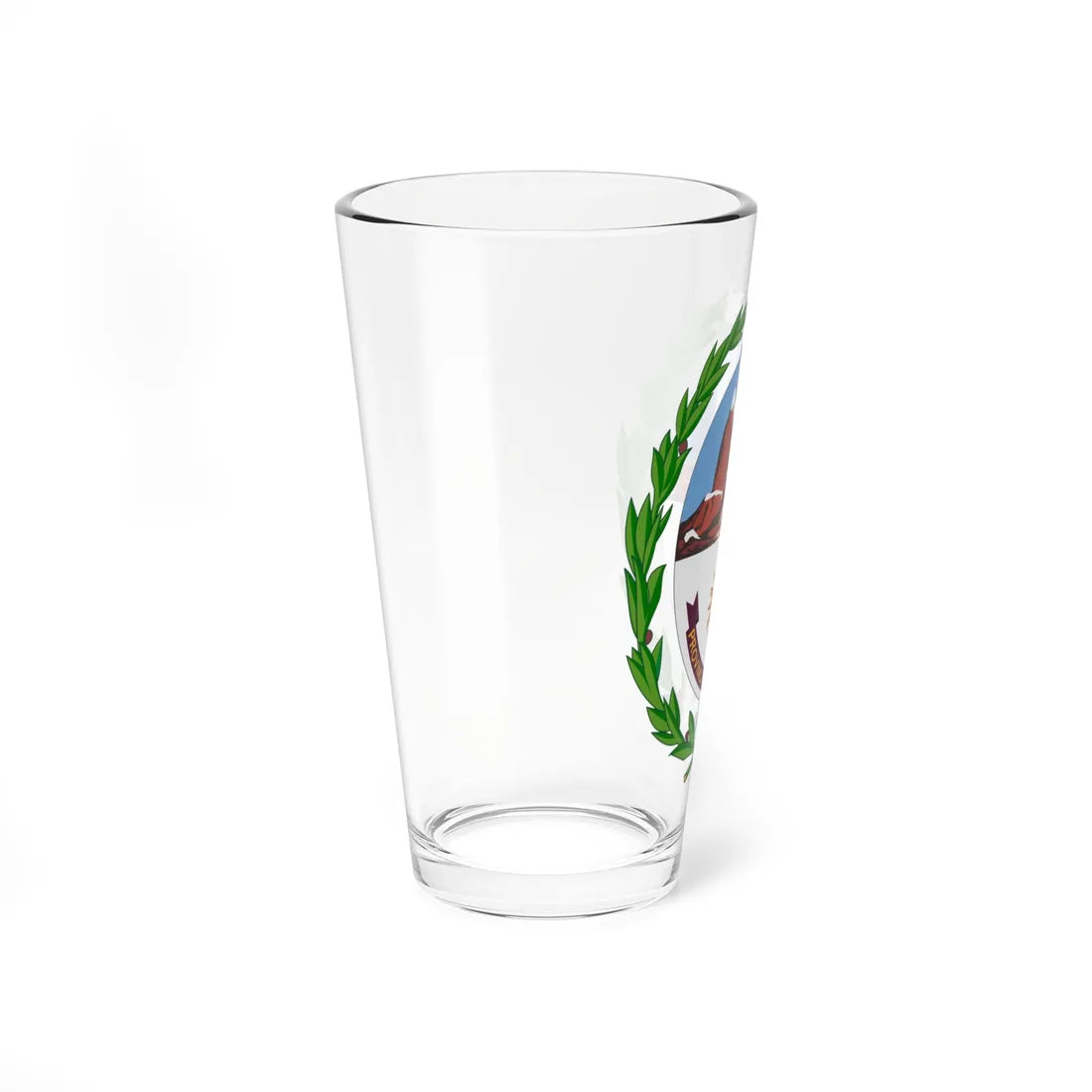 Escudo de la Provincia de Santa Cruz (Argentina) (Coat of Arms) Pint Glass 16oz - Go Mug Yourself