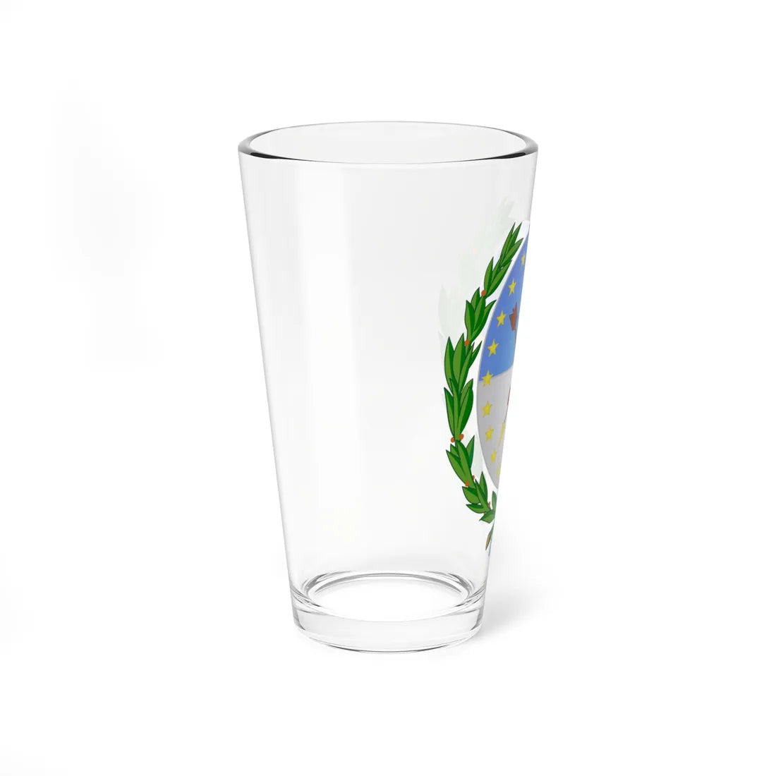 Escudo de la Provincia de Santa Fe (Argentina) (Coat of Arms) Pint Glass 16oz - Go Mug Yourself