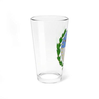 Escudo de la Provincia de Santa Fe (Argentina) (Coat of Arms) Pint Glass 16oz - Go Mug Yourself