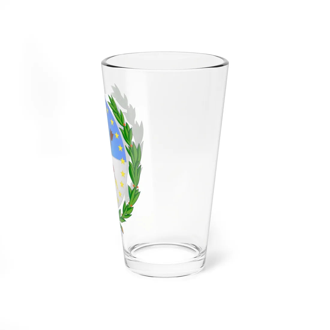 Escudo de la Provincia de Santa Fe (Argentina) (Coat of Arms) Pint Glass 16oz - Go Mug Yourself