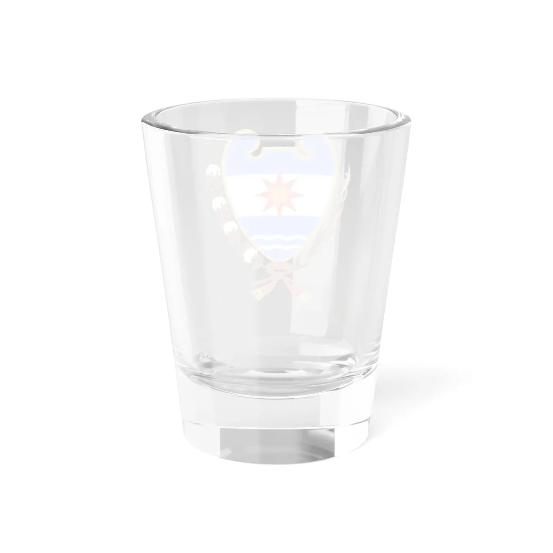 Escudo de la Provincia de Santiago del Estero (Argentina) (Coat of Arms) Shot Glass 1.5oz - Go Mug Yourself