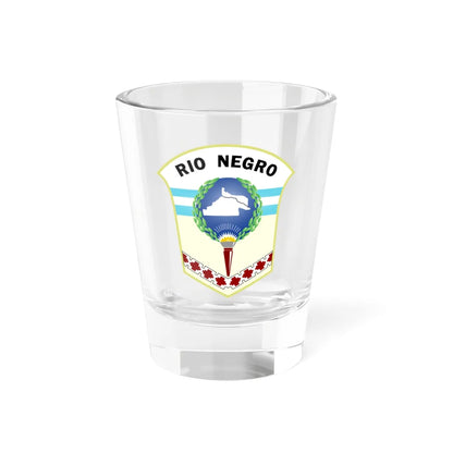 Escudo de la Provincia del Río Negro (Argentina) (Coat of Arms) Shot Glass 1.5oz 1.5oz - Go Mug Yourself