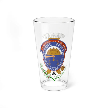 Escudo de la Provincia Oriental (Argentina) (Coat of Arms) Pint Glass 16oz 16oz - Go Mug Yourself
