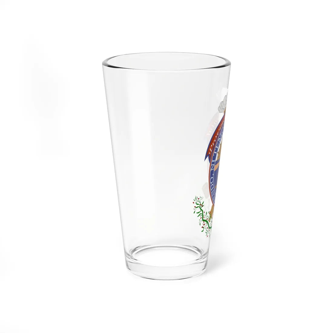Escudo de la Provincia Oriental (Argentina) (Coat of Arms) Pint Glass 16oz - Go Mug Yourself