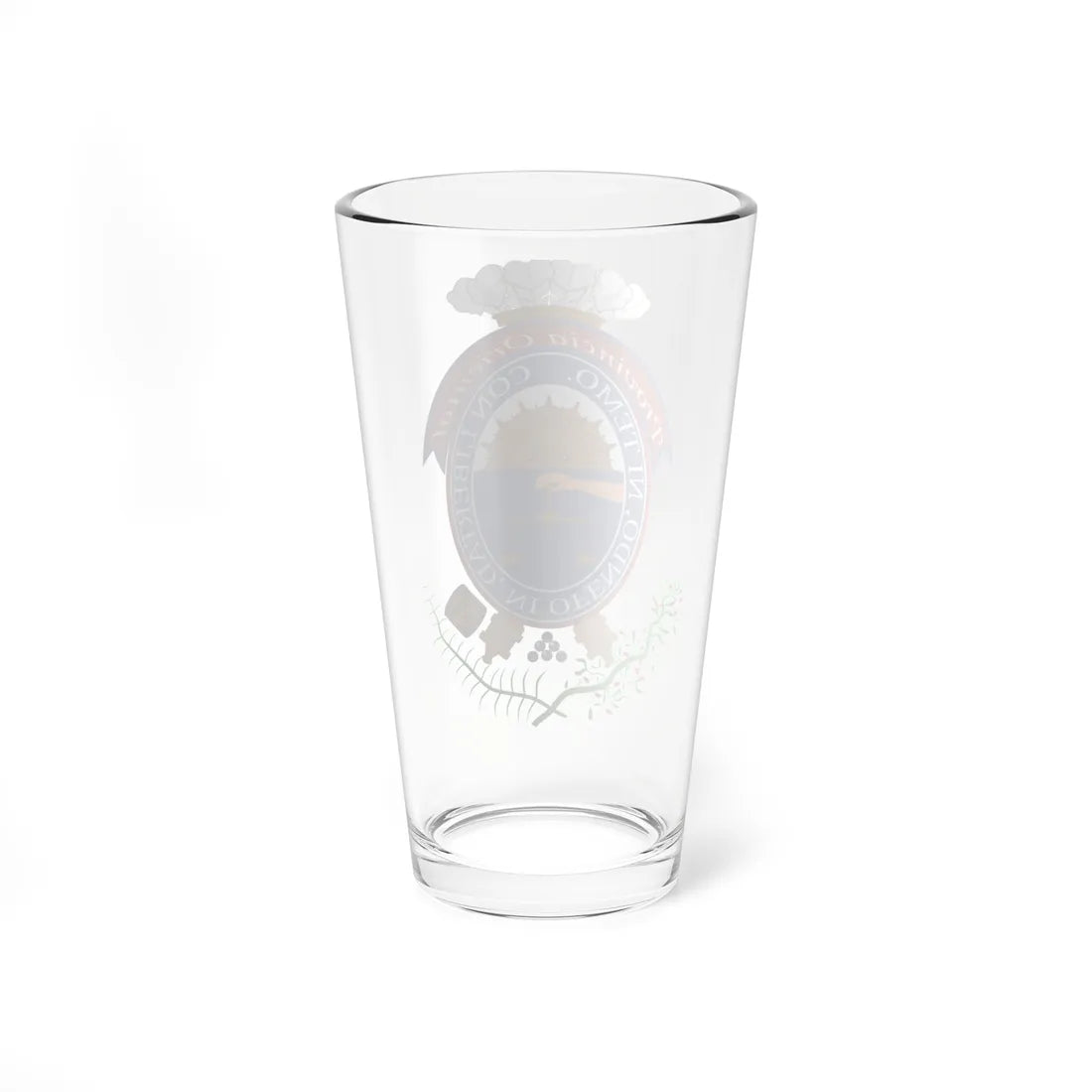 Escudo de la Provincia Oriental (Argentina) (Coat of Arms) Pint Glass 16oz - Go Mug Yourself