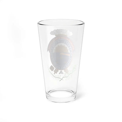 Escudo de la Provincia Oriental (Argentina) (Coat of Arms) Pint Glass 16oz - Go Mug Yourself