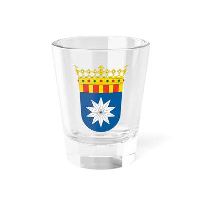 Escudo de la Ribera Baja del Ebro (Spain) (Coat of Arms) Shot Glass 1.5oz 1.5oz - Go Mug Yourself
