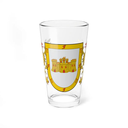 Escudo de La Serena (Chile) (Coat of Arms) Pint Glass 16oz 16oz - Go Mug Yourself