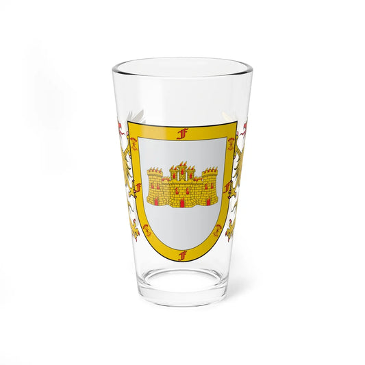 Escudo de La Serena (Chile) (Coat of Arms) Pint Glass 16oz 16oz - Go Mug Yourself