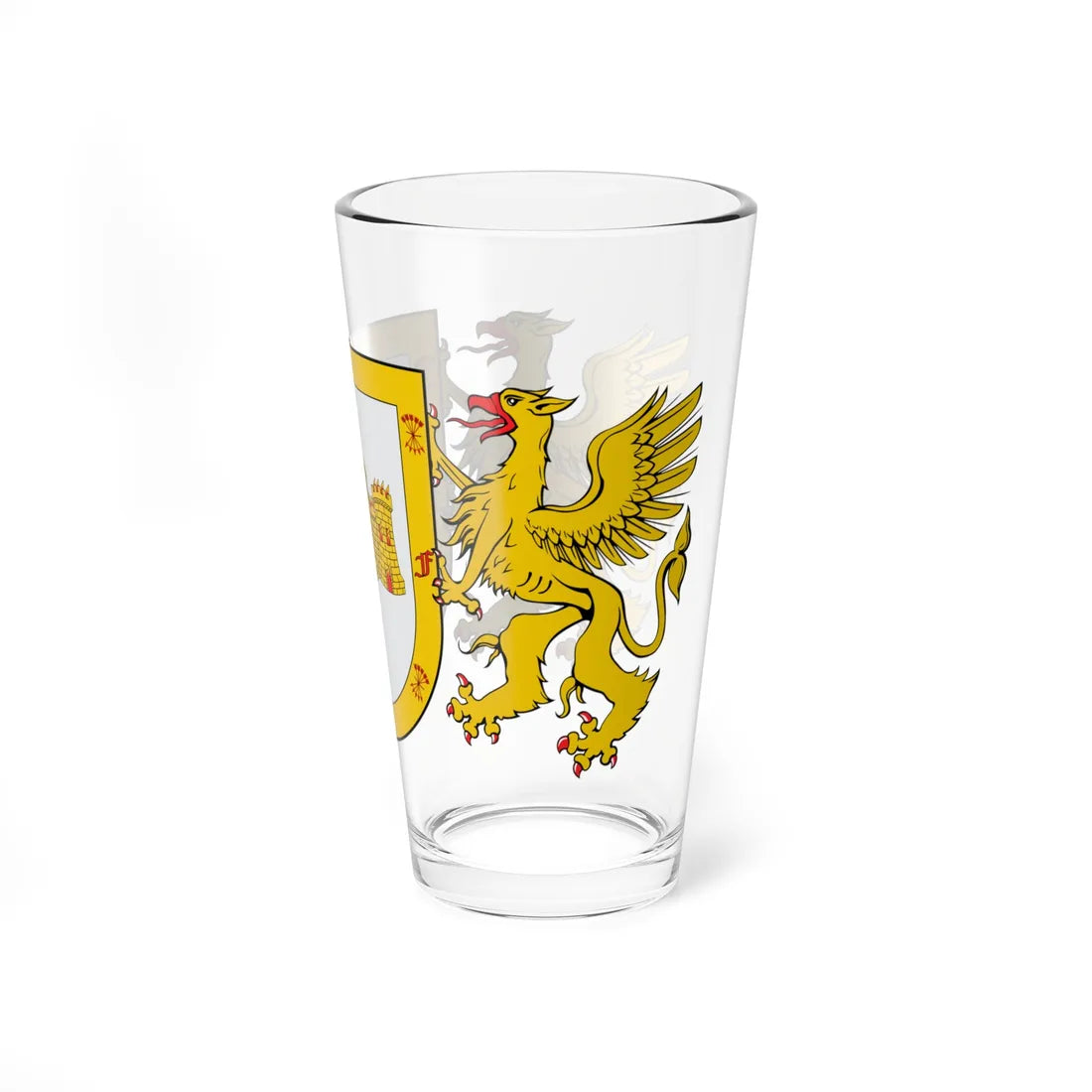 Escudo de La Serena (Chile) (Coat of Arms) Pint Glass 16oz - Go Mug Yourself