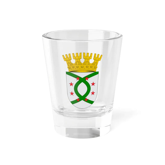 Escudo de La Unión Chile (Chile) (Coat of Arms) Shot Glass 1.5oz 1.5oz - Go Mug Yourself