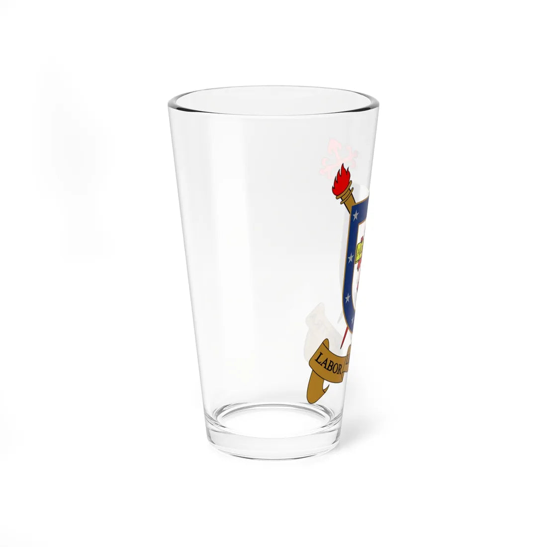 Escudo de la Universidad de Santiago-3 (Chile) (Coat of Arms) Pint Glass 16oz - Go Mug Yourself