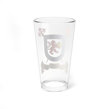 Escudo de la Universidad de Santiago-3 (Chile) (Coat of Arms) Pint Glass 16oz - Go Mug Yourself