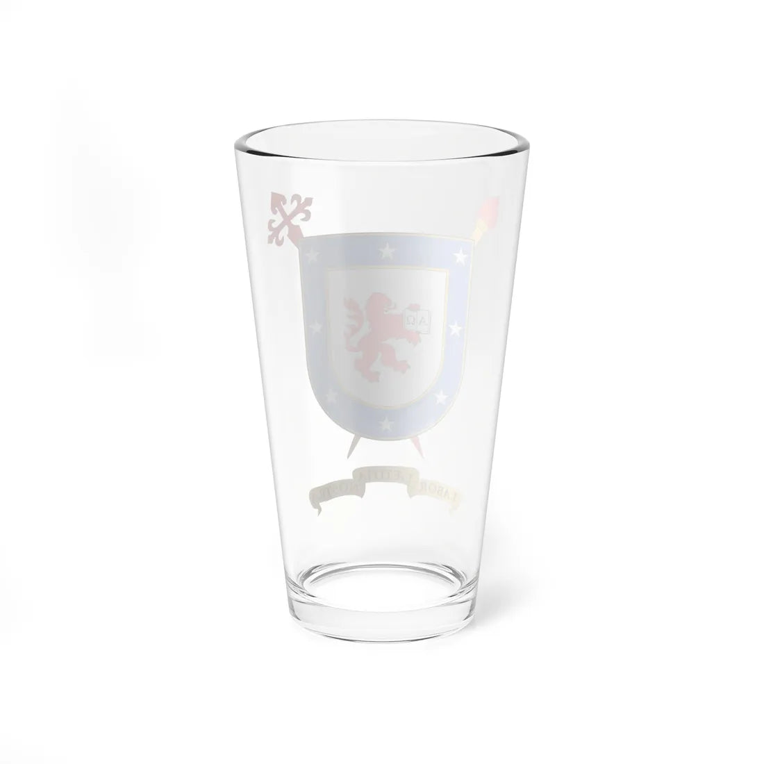 Escudo de la Universidad de Santiago (Chile) (Coat of Arms) Pint Glass 16oz - Go Mug Yourself
