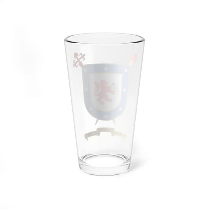 Escudo de la Universidad de Santiago (Chile) (Coat of Arms) Pint Glass 16oz - Go Mug Yourself