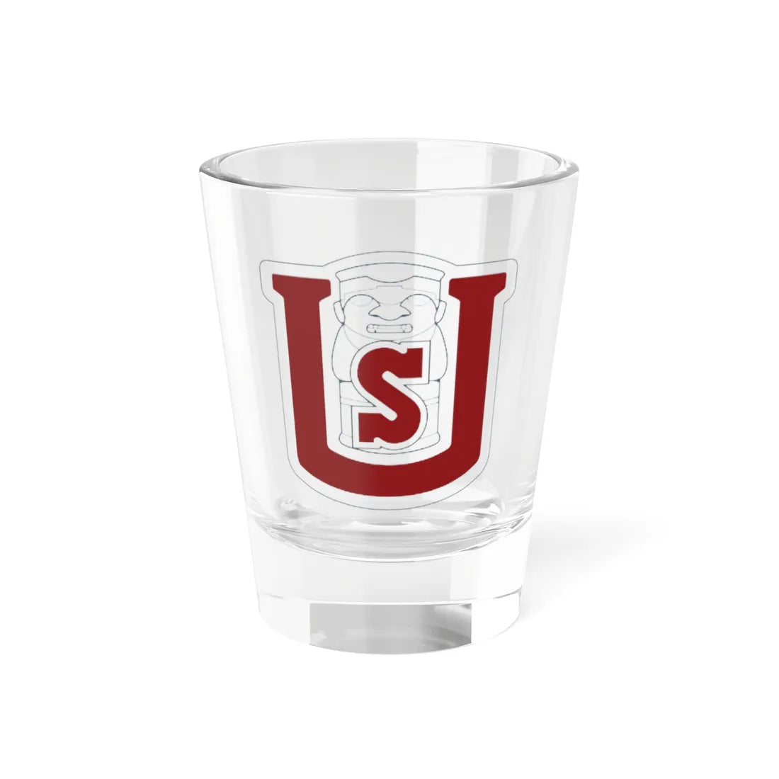 Escudo de la Universidad Surcolombiana (Colombia) (Coat of Arms) Shot Glass 1.5oz 1.5oz - Go Mug Yourself