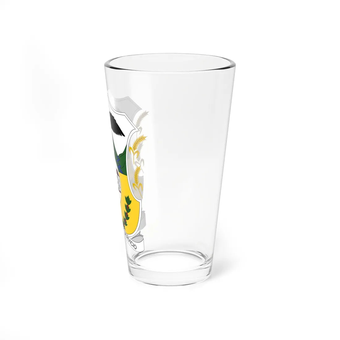 Escudo de La Vega - Cauca (Colombia) (Coat of Arms) Pint Glass 16oz - Go Mug Yourself