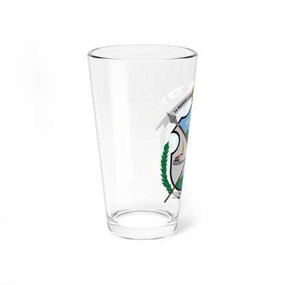 Escudo de La Victoria Valle del Cauca (Colombia) (Coat of Arms) Pint Glass 16oz - Go Mug Yourself