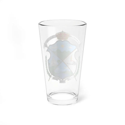 Escudo de La Victoria Valle del Cauca (Colombia) (Coat of Arms) Pint Glass 16oz - Go Mug Yourself