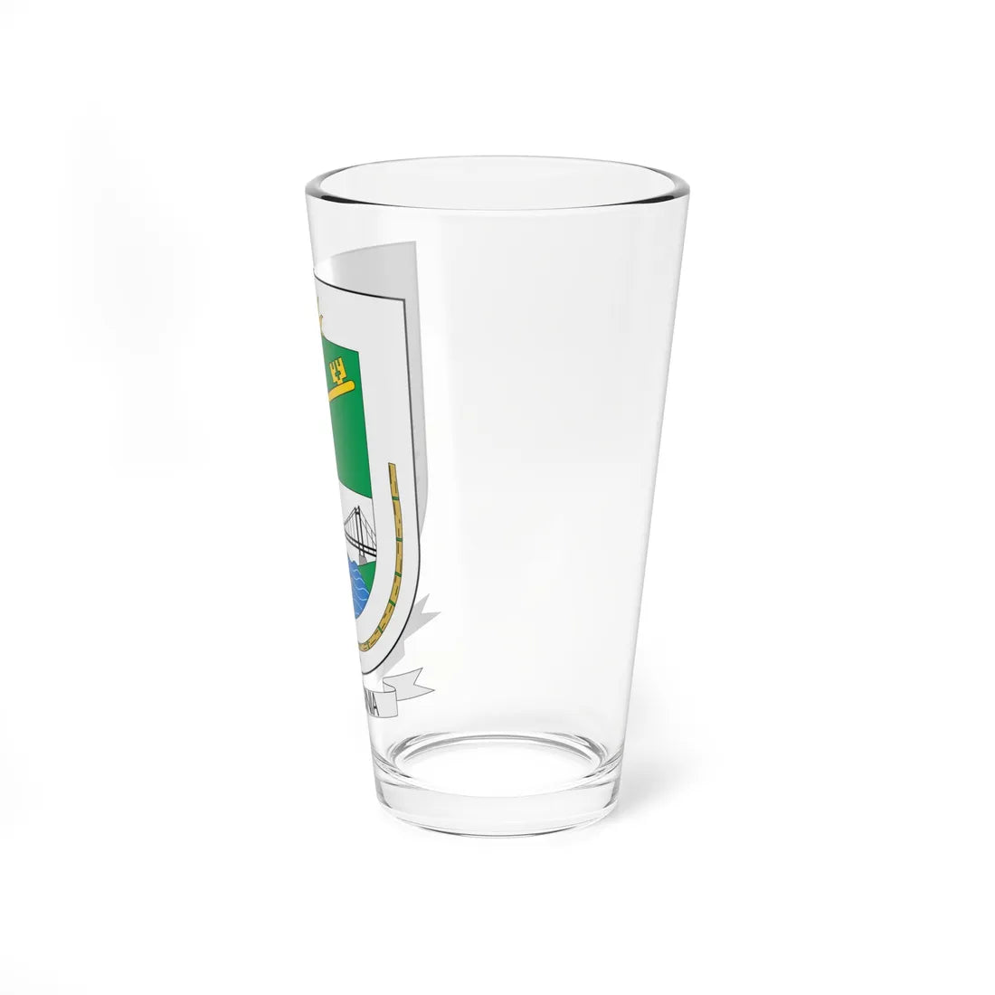 Escudo de La Virginia (Colombia) (Coat of Arms) Pint Glass 16oz - Go Mug Yourself