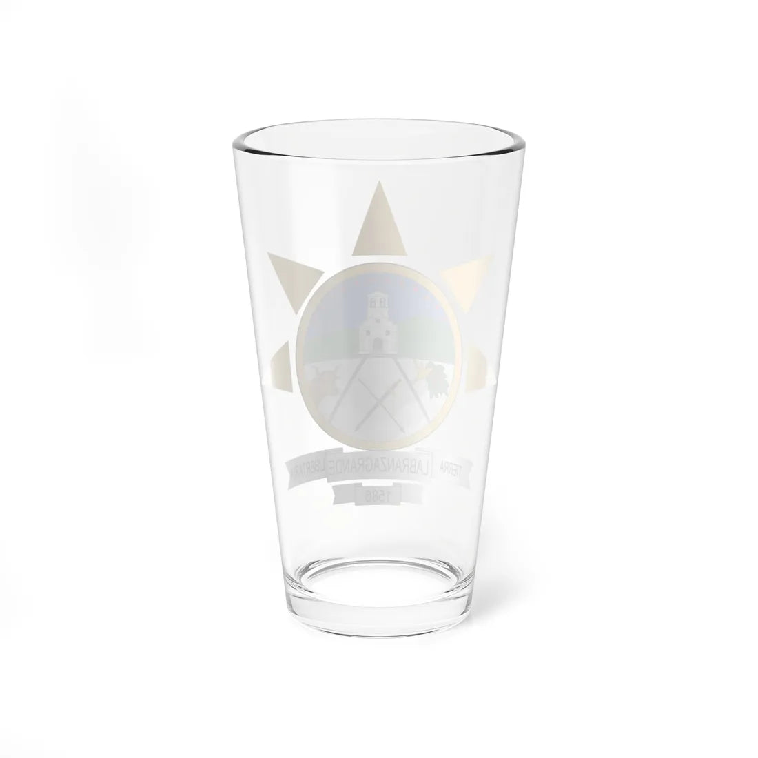 Escudo de Labranzagrande (Colombia) (Coat of Arms) Pint Glass 16oz - Go Mug Yourself
