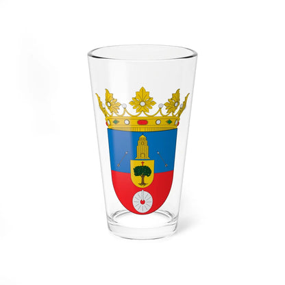 Escudo de Labuerda (Spain) (Coat of Arms) Pint Glass 16oz 16oz - Go Mug Yourself