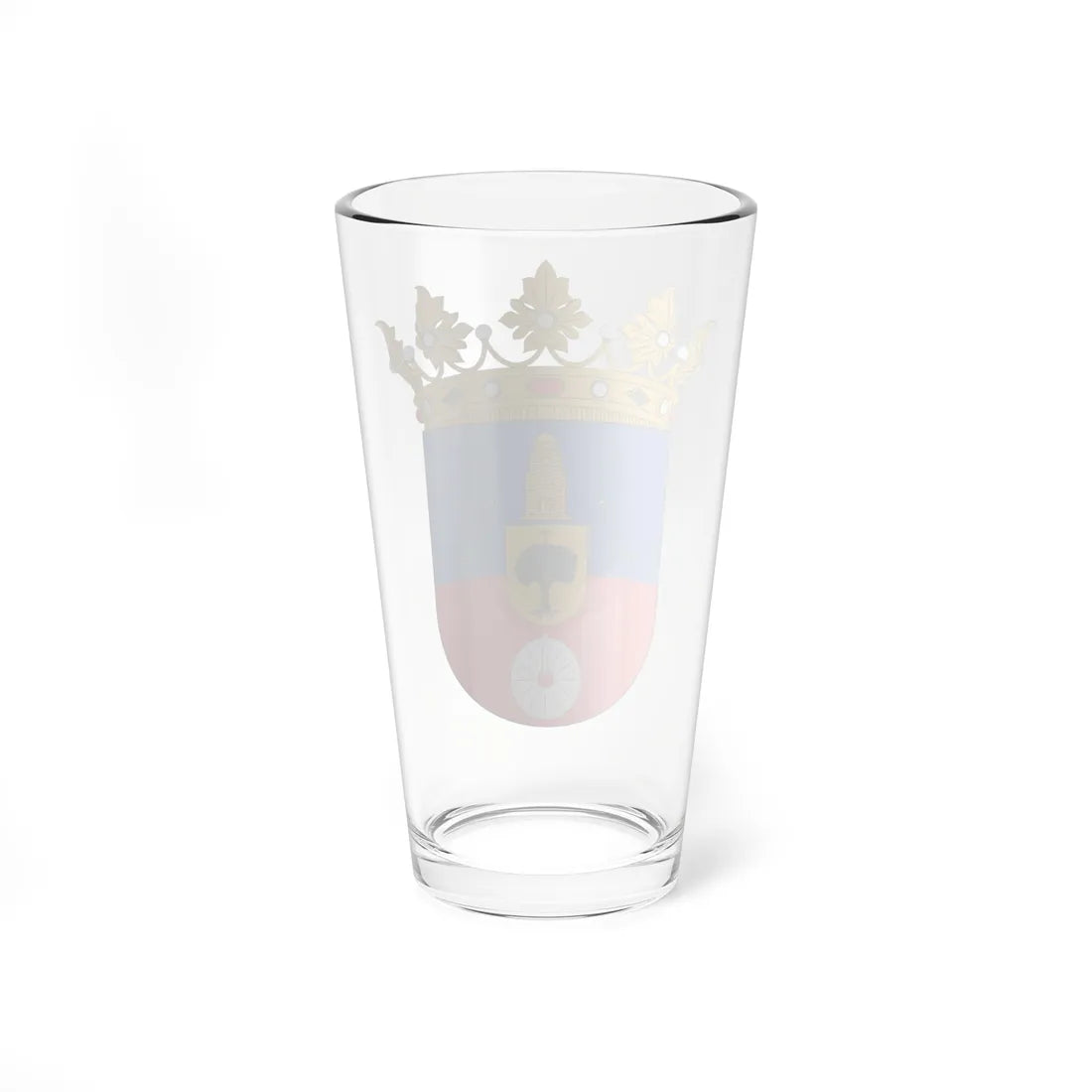 Escudo de Labuerda (Spain) (Coat of Arms) Pint Glass 16oz - Go Mug Yourself