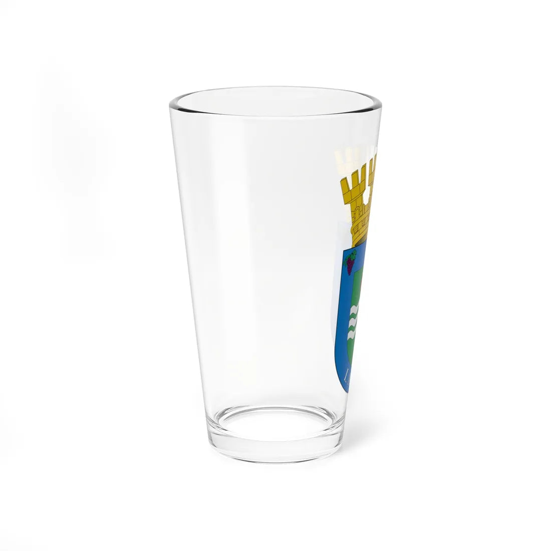 Escudo de Lampa (Chile) (Coat of Arms) Pint Glass 16oz - Go Mug Yourself