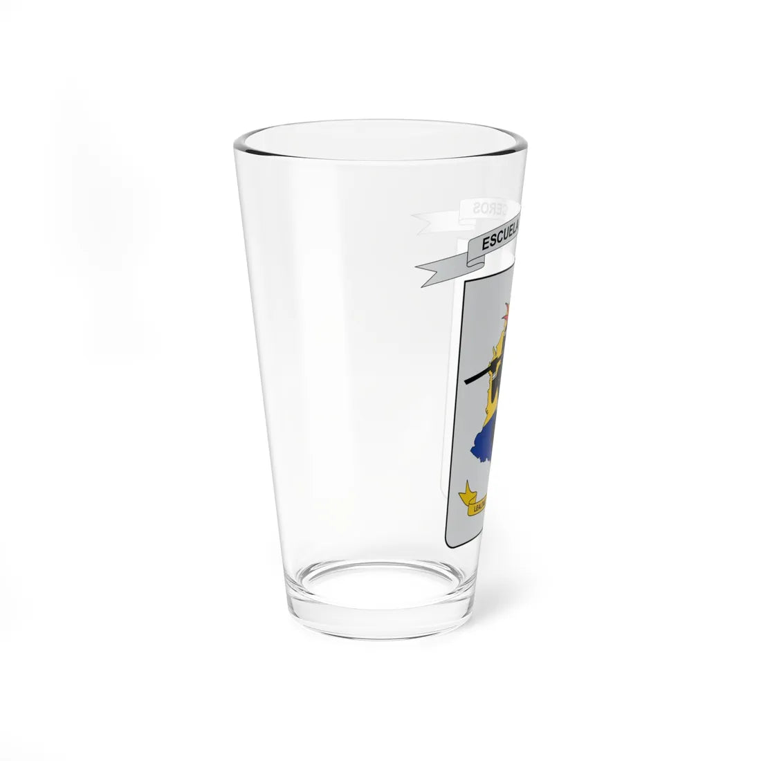 Escudo de Lanceros-Colombia (Colombia) (Coat of Arms) Pint Glass 16oz - Go Mug Yourself