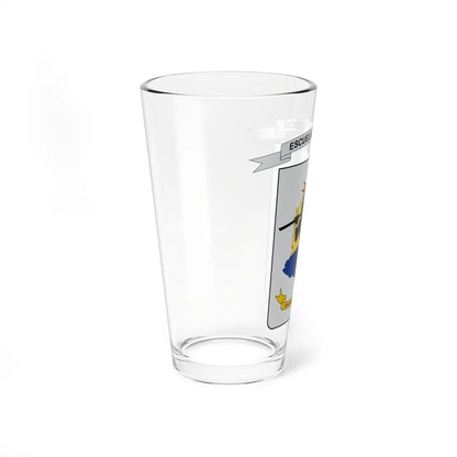 Escudo de Lanceros-Colombia (Colombia) (Coat of Arms) Pint Glass 16oz - Go Mug Yourself