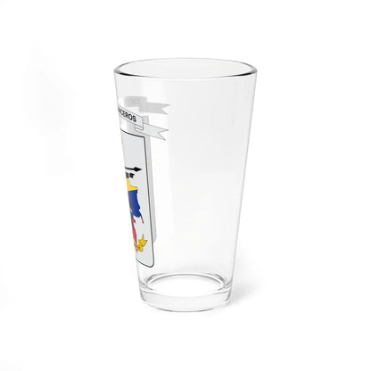 Escudo de Lanceros-Colombia (Colombia) (Coat of Arms) Pint Glass 16oz - Go Mug Yourself