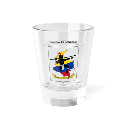 Escudo de Lanceros-Colombia (Colombia) (Coat of Arms) Shot Glass 1.5oz 1.5oz - Go Mug Yourself