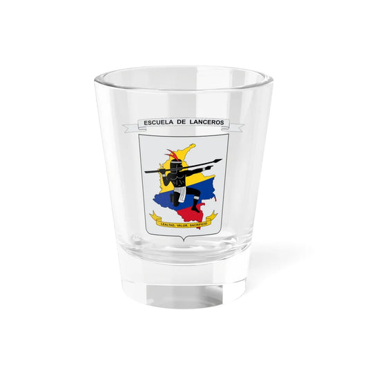 Escudo de Lanceros-Colombia (Colombia) (Coat of Arms) Shot Glass 1.5oz 1.5oz - Go Mug Yourself
