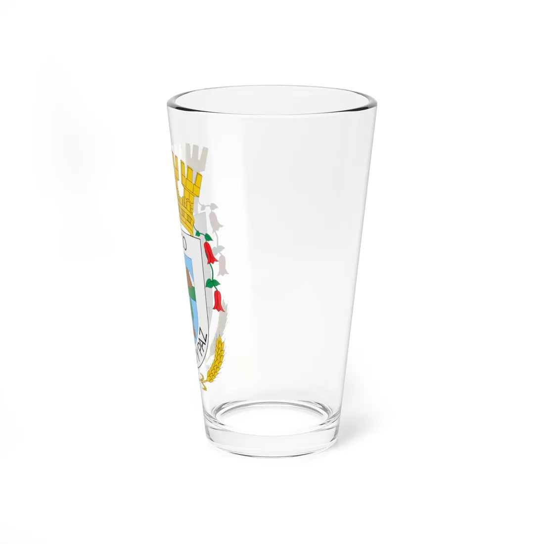 Escudo de Lanco (Chile) (Coat of Arms) Pint Glass 16oz - Go Mug Yourself