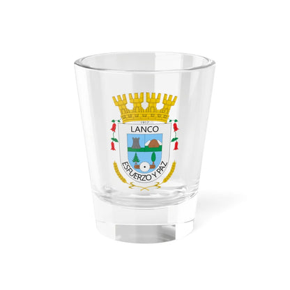 Escudo de Lanco (Chile) (Coat of Arms) Shot Glass 1.5oz 1.5oz - Go Mug Yourself