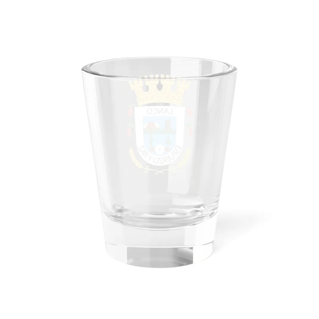 Escudo de Lanco (Chile) (Coat of Arms) Shot Glass 1.5oz - Go Mug Yourself