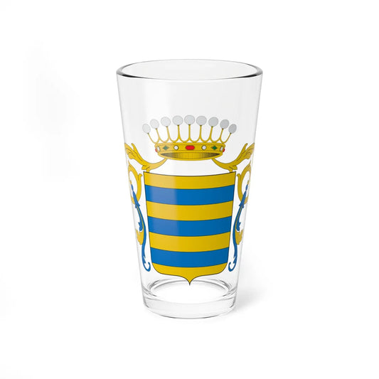 Escudo de Las Condes (Chile) (Coat of Arms) Pint Glass 16oz 16oz - Go Mug Yourself