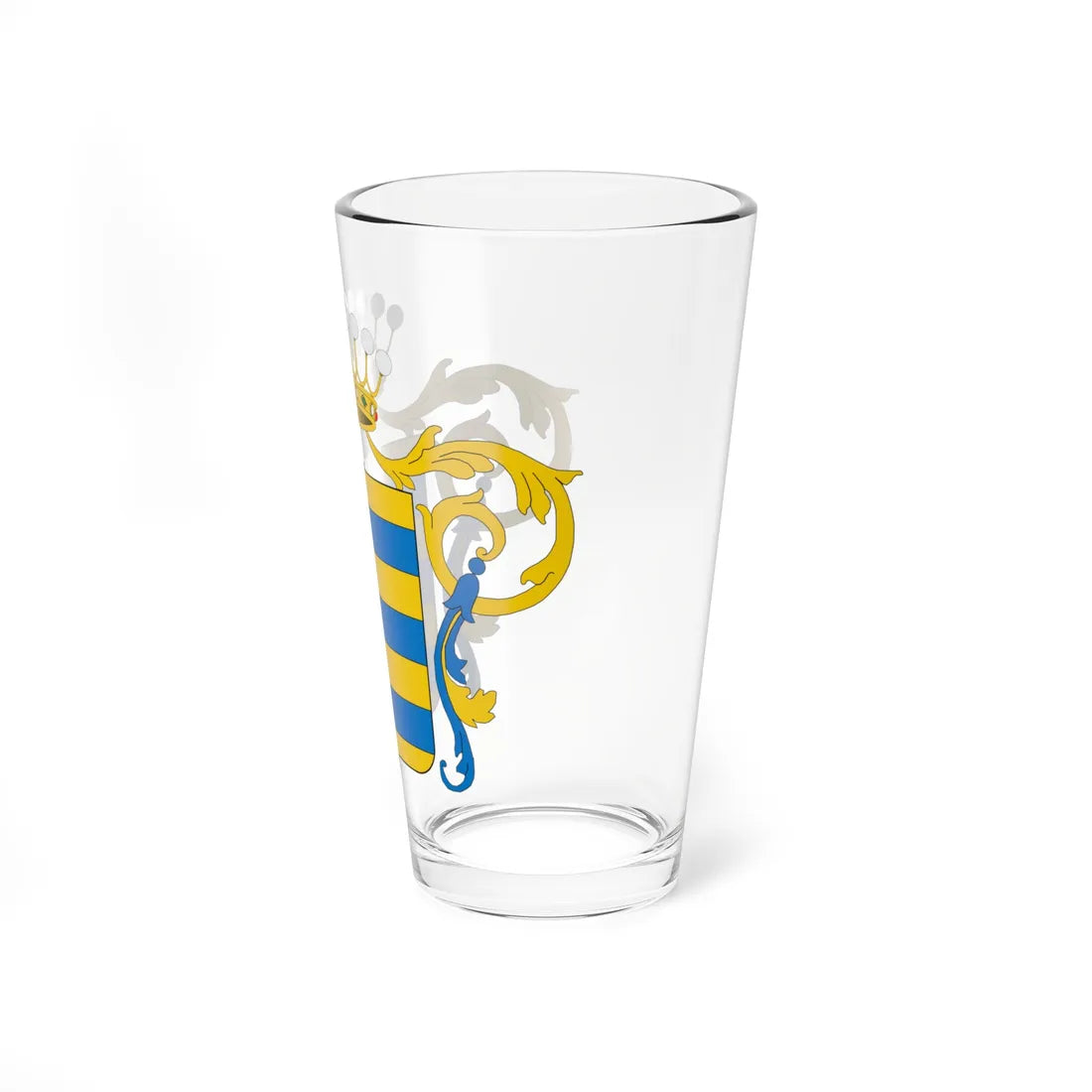 Escudo de Las Condes (Chile) (Coat of Arms) Pint Glass 16oz - Go Mug Yourself