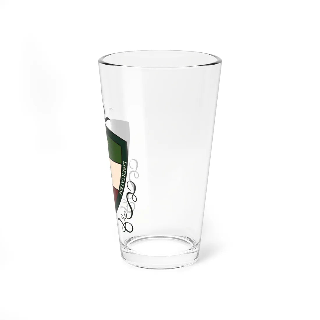 Escudo de las Unidades Tecnológicas de Santander (Colombia) (Coat of Arms) Pint Glass 16oz - Go Mug Yourself