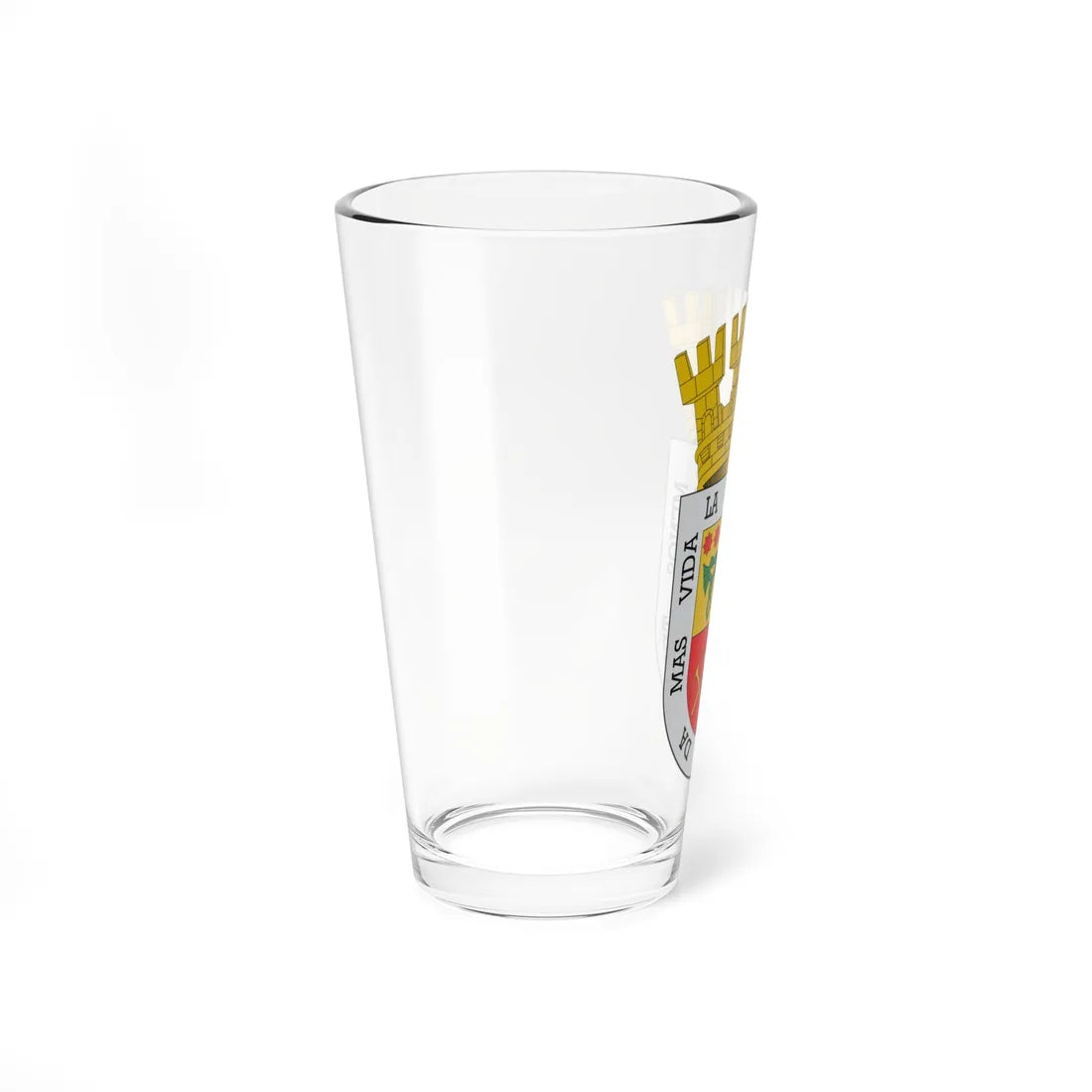 Escudo de Lebu (Chile) (Coat of Arms) Pint Glass 16oz - Go Mug Yourself
