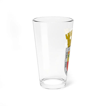 Escudo de Lebu (Chile) (Coat of Arms) Pint Glass 16oz - Go Mug Yourself