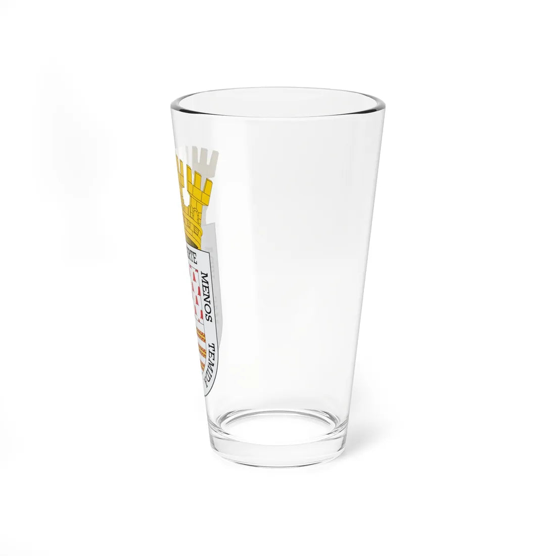 Escudo de Lebu (Chile) (Coat of Arms) Pint Glass 16oz - Go Mug Yourself