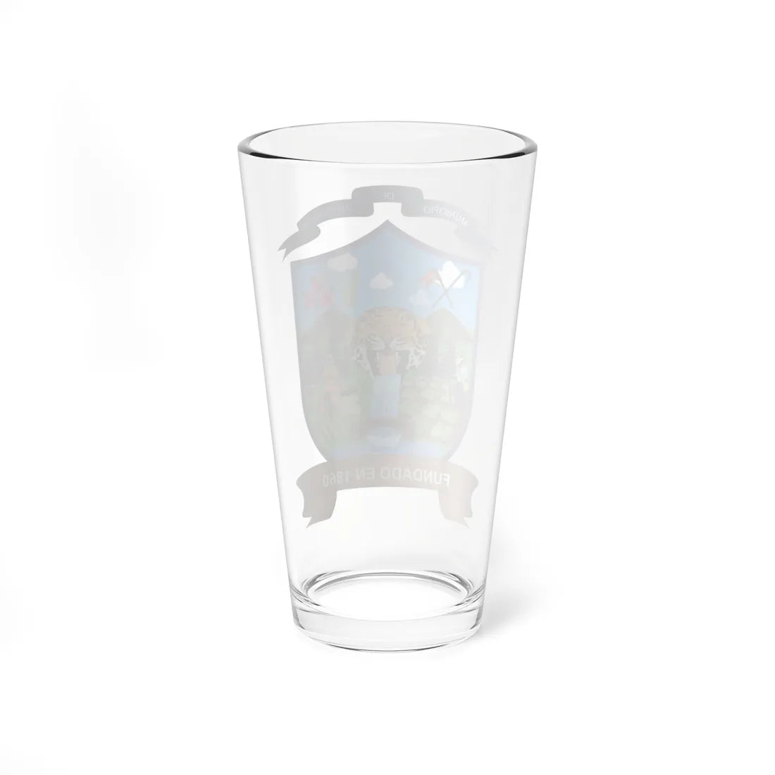 Escudo de Lepaterique (Honduras) (Coat of Arms) Pint Glass 16oz - Go Mug Yourself