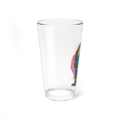 Escudo de Leticia (Colombia) (Coat of Arms) Pint Glass 16oz - Go Mug Yourself