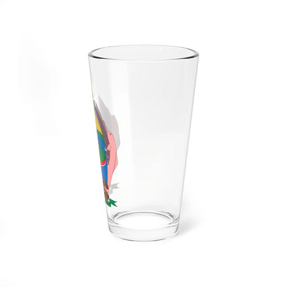 Escudo de Leticia (Colombia) (Coat of Arms) Pint Glass 16oz - Go Mug Yourself