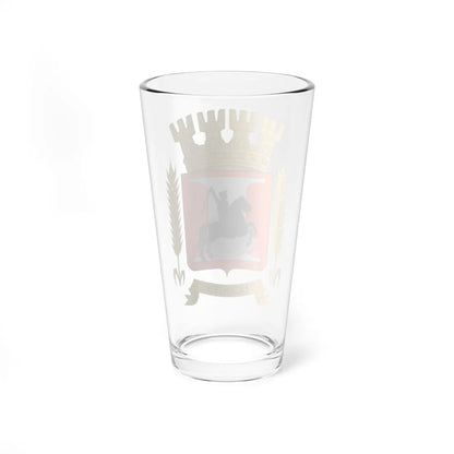 Escudo de Licantén (Chile) (Coat of Arms) Pint Glass 16oz - Go Mug Yourself