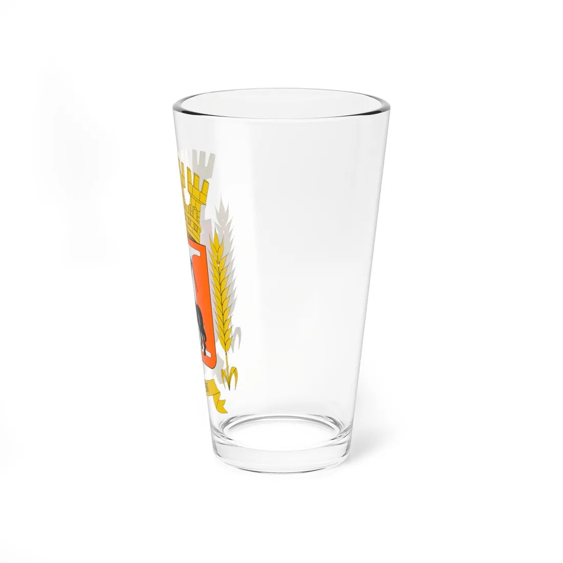 Escudo de Licantén (Chile) (Coat of Arms) Pint Glass 16oz - Go Mug Yourself